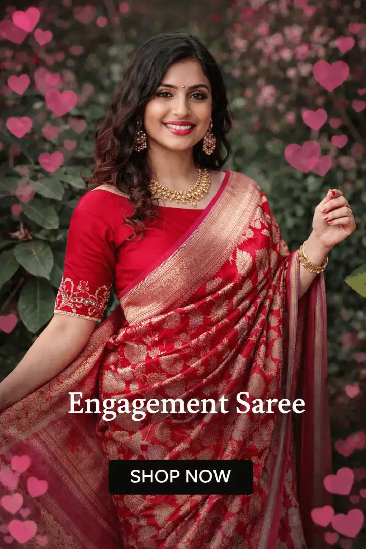 Engagement Saree